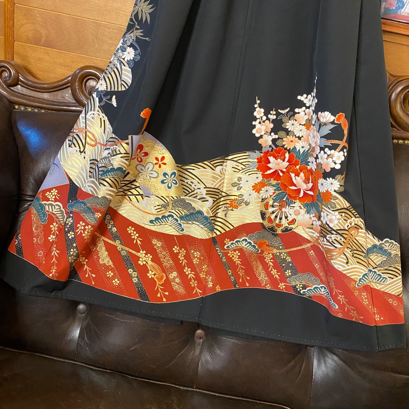 セミロング 和洋折衷