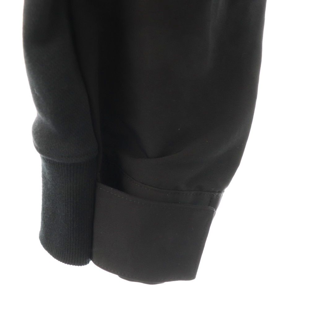  ナイキ NIKE ×サカイ sacai 23-06897 切替プルオーバーパーカー スウェット 1 ブラック ES OS SH トレーナー スウェット トップス