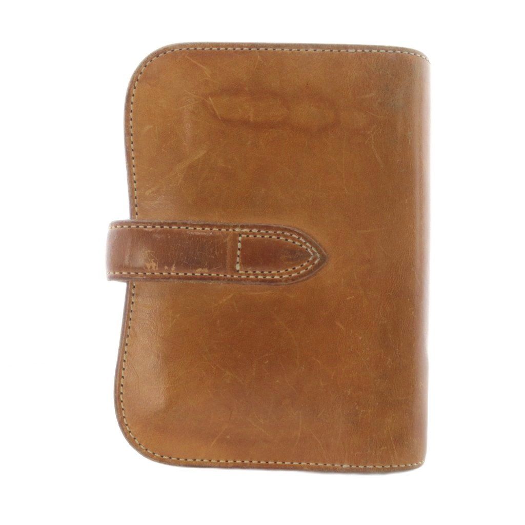 ワイルドスワンズ WILDSWANS Genesis ミニ 手帳カバー レザー 茶