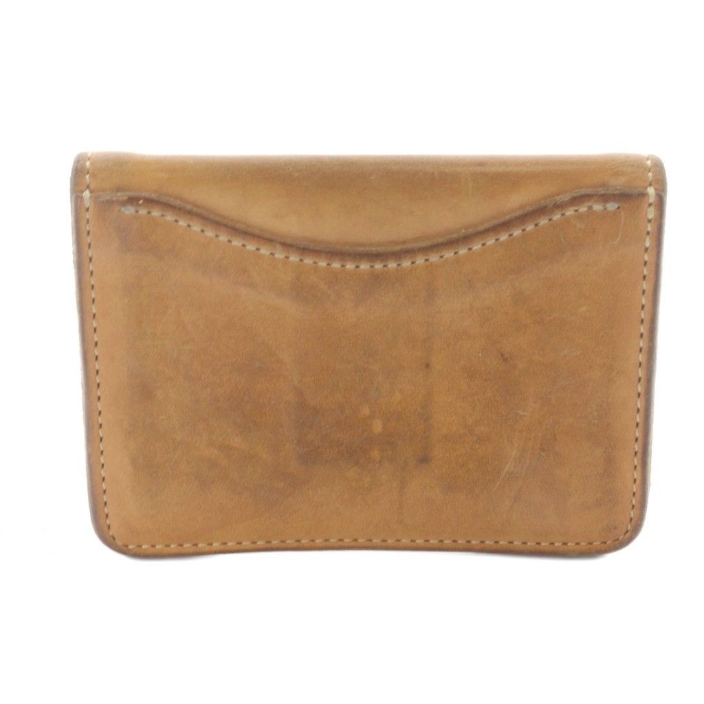 ワイルドスワンズ WILDSWANS TONGUEコイン-カードケース レザー 茶 ブラウン