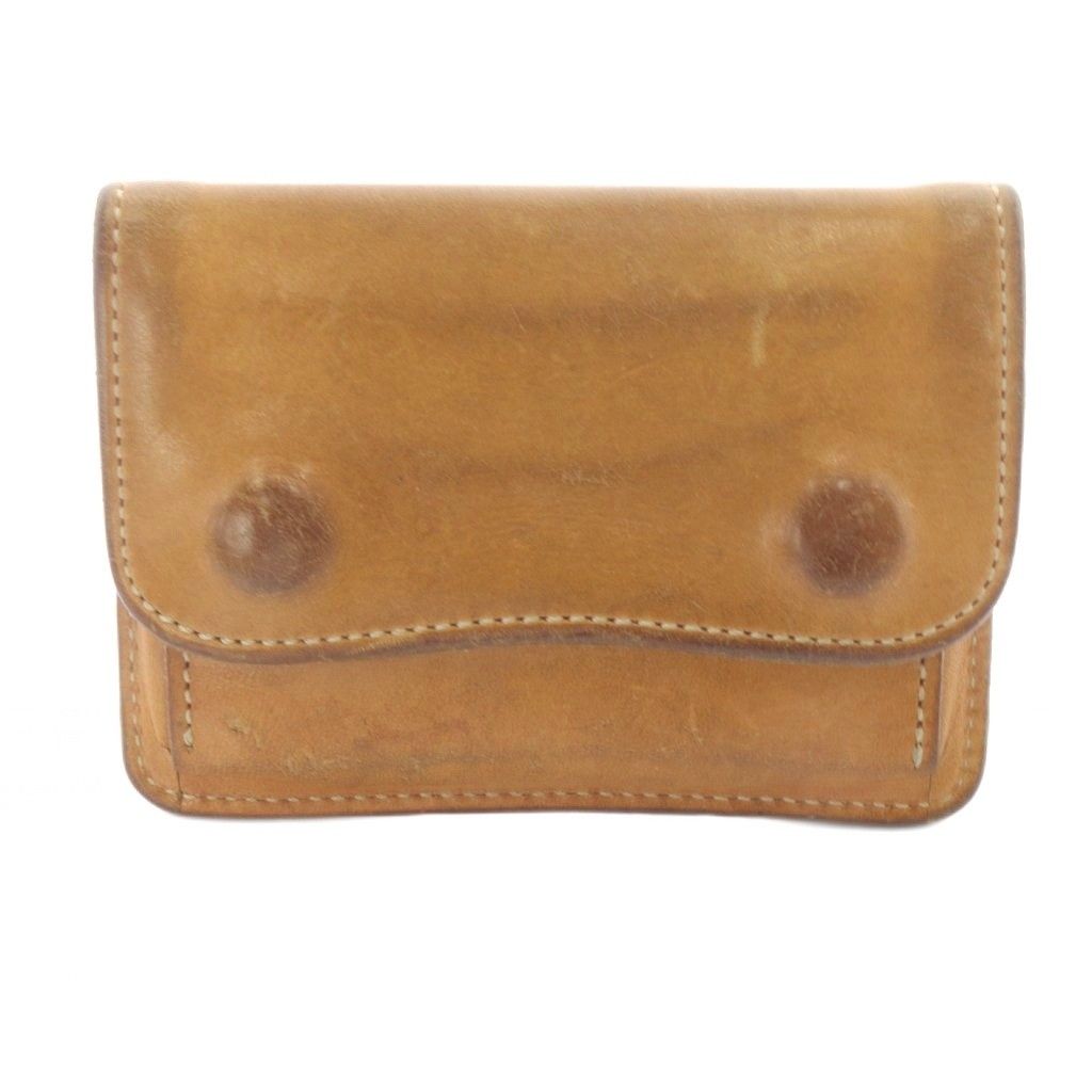 ワイルドスワンズ WILDSWANS TONGUEコイン カードケース レザー 茶 ブラウン