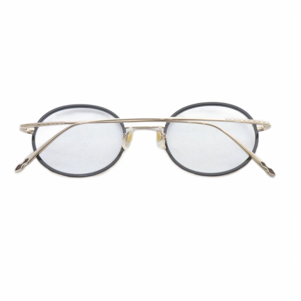 クレイトンフランクリン CLAYTON ボストン眼鏡 メガネ 50 22-145 黒