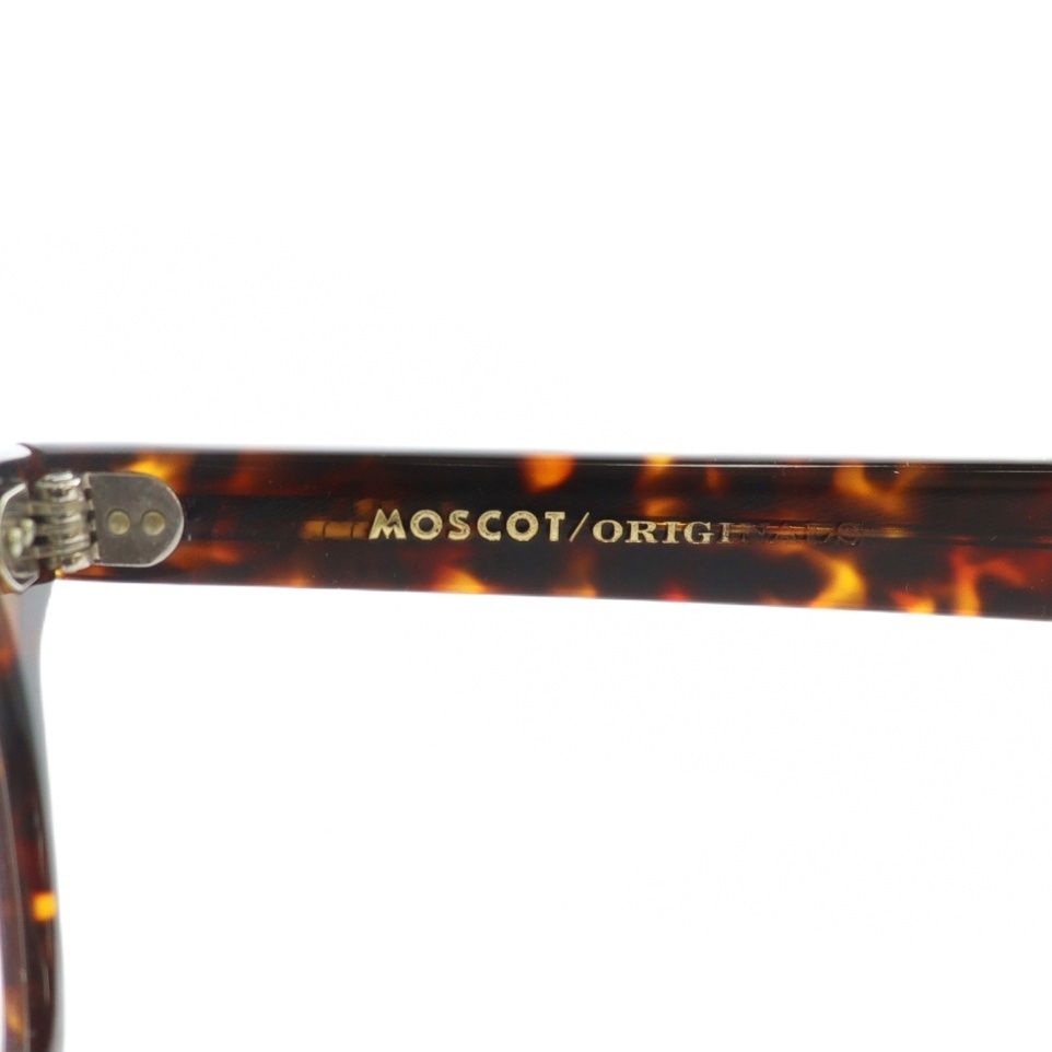  モスコット MOSCOT レムトッシュ トータス LEMTOSH 眼鏡 度なし 46 24-145 茶 ブラウン SS OS AD その他 小物