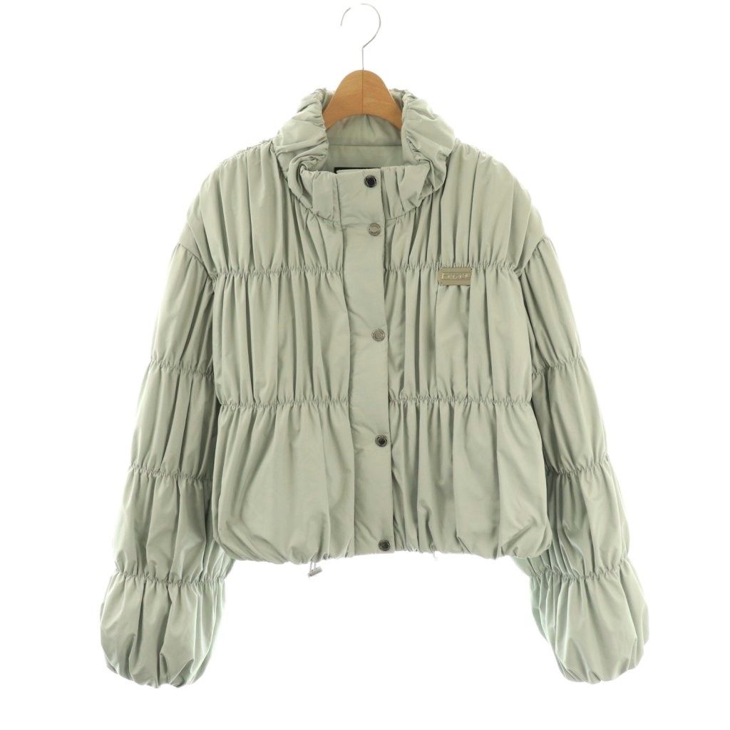 フォクシー FOXEY 23年 Neige Short Coat コート 中綿 アウター 42