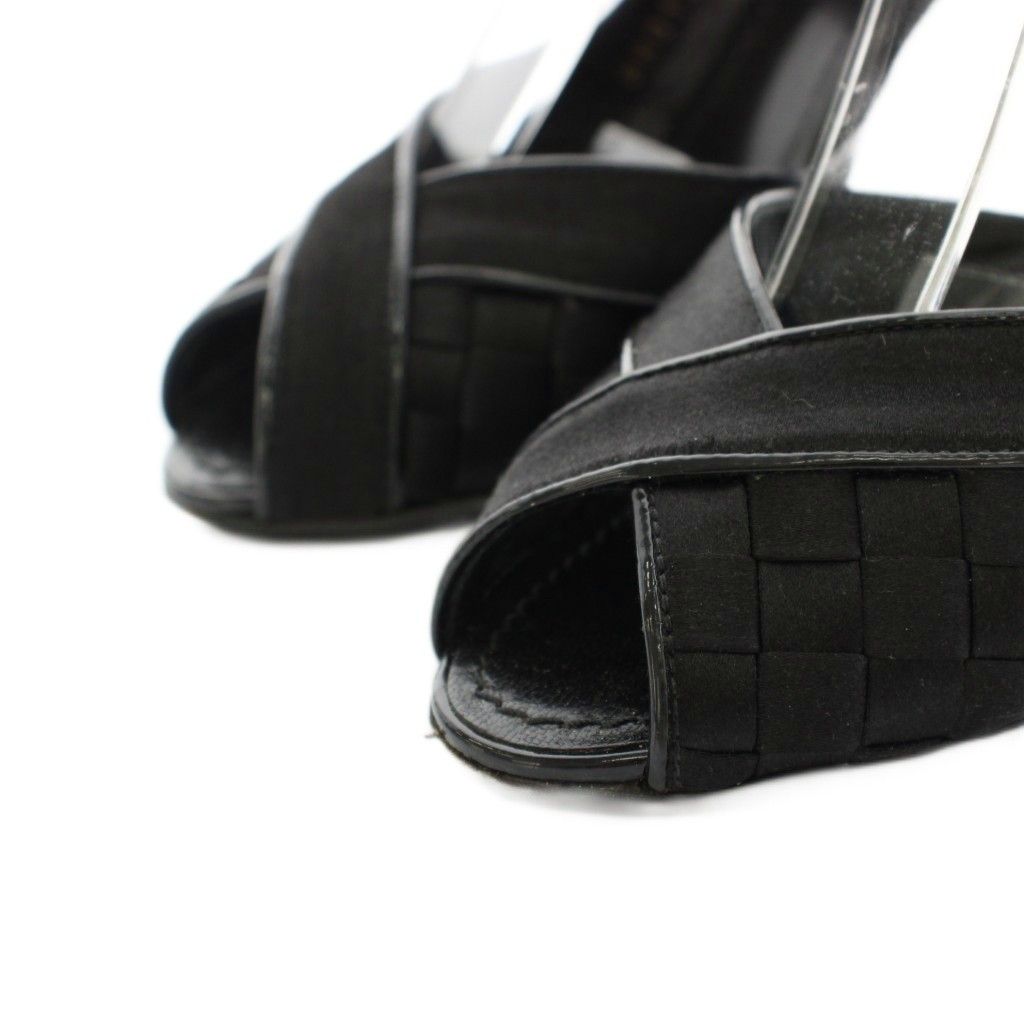 ルイヴィトン LOUIS VUITTON パンプス オープントゥ ピンヒール レザー