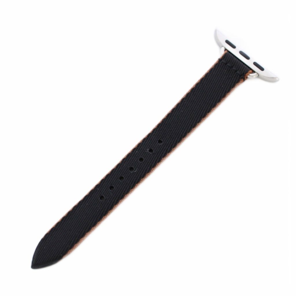 エルメス HERMES アップル ツイルジャンプ アトラージュ Apple Watch バンド 42 mm 黒 ブラック TK OH