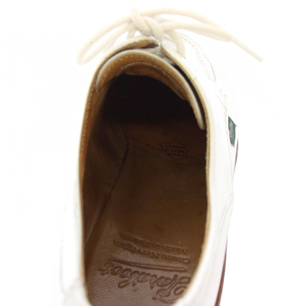  パラブーツ Paraboot シャンボード ドレスシューズ レースアップ レザー 24 5 cm 白 TK その他 靴