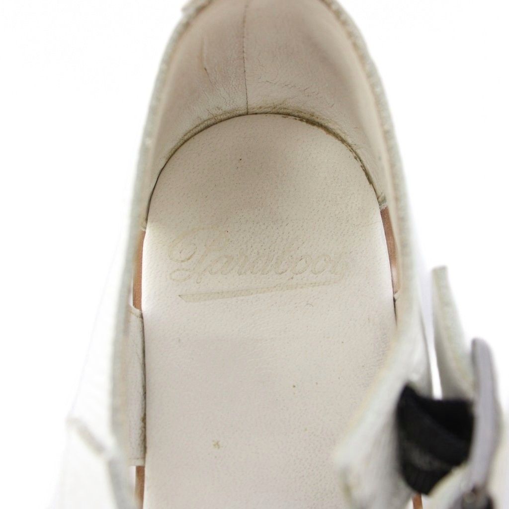  パラブーツ Paraboot PACIFIC サンダル 白 汚れ サンダル 靴