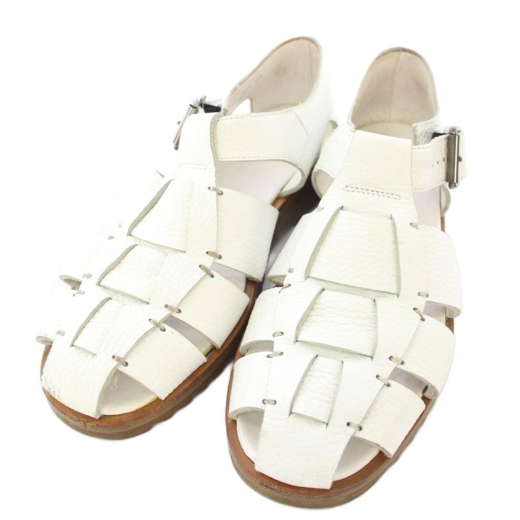 パラブーツ Paraboot PACIFIC サンダル 白 汚れ