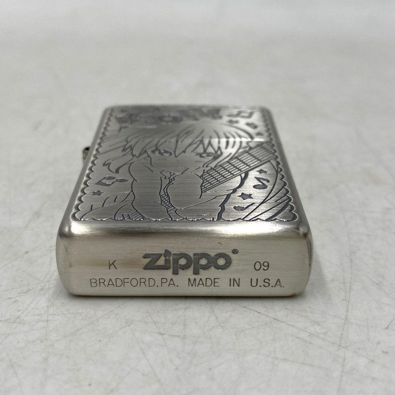 中古品】ZIPPO ジッポ 2009年製 けいおん！中野梓 OIL LIGHTER オイル