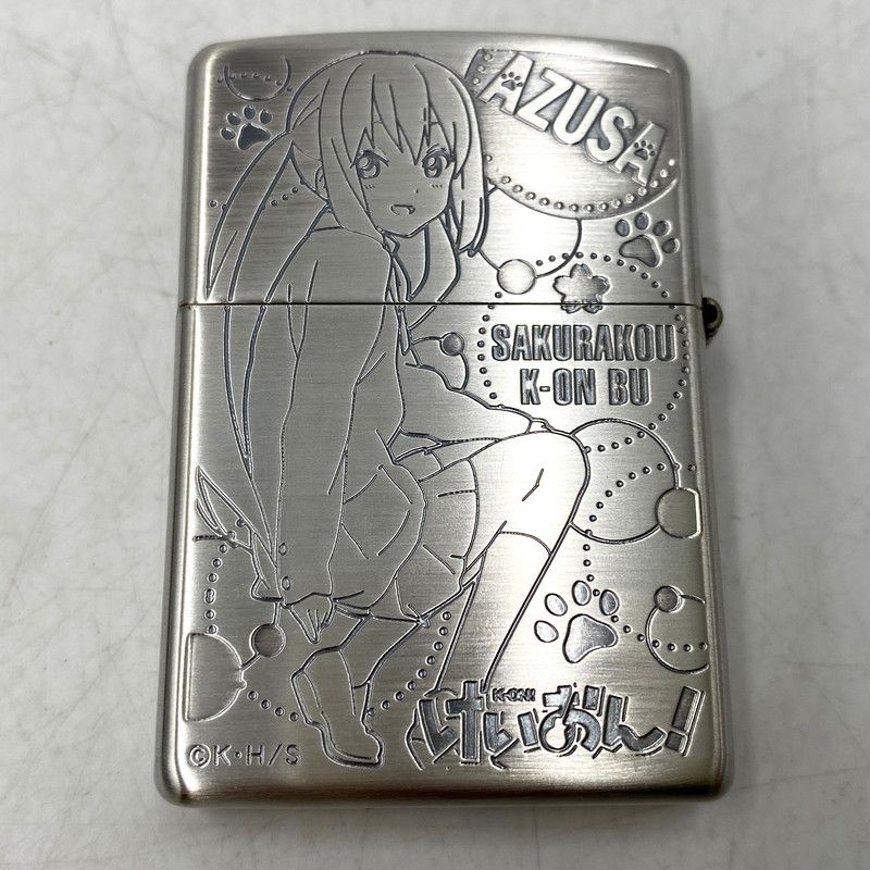 中古品】ZIPPO ジッポ 2009年製 けいおん！中野梓 OIL LIGHTER オイル