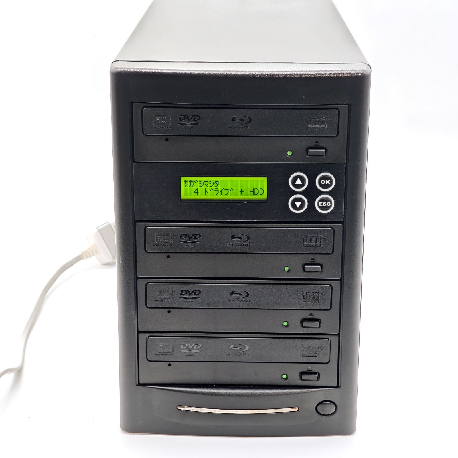 ブルーレイデュプリケーター BDデュプリケーター 1 3 500 GB HDD搭載