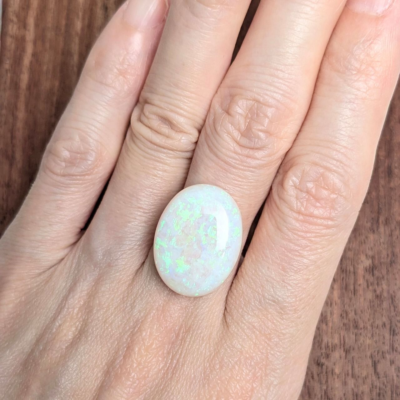  ホワイトオパール オーストラリア産 12.81 ct その他 アクセサリー