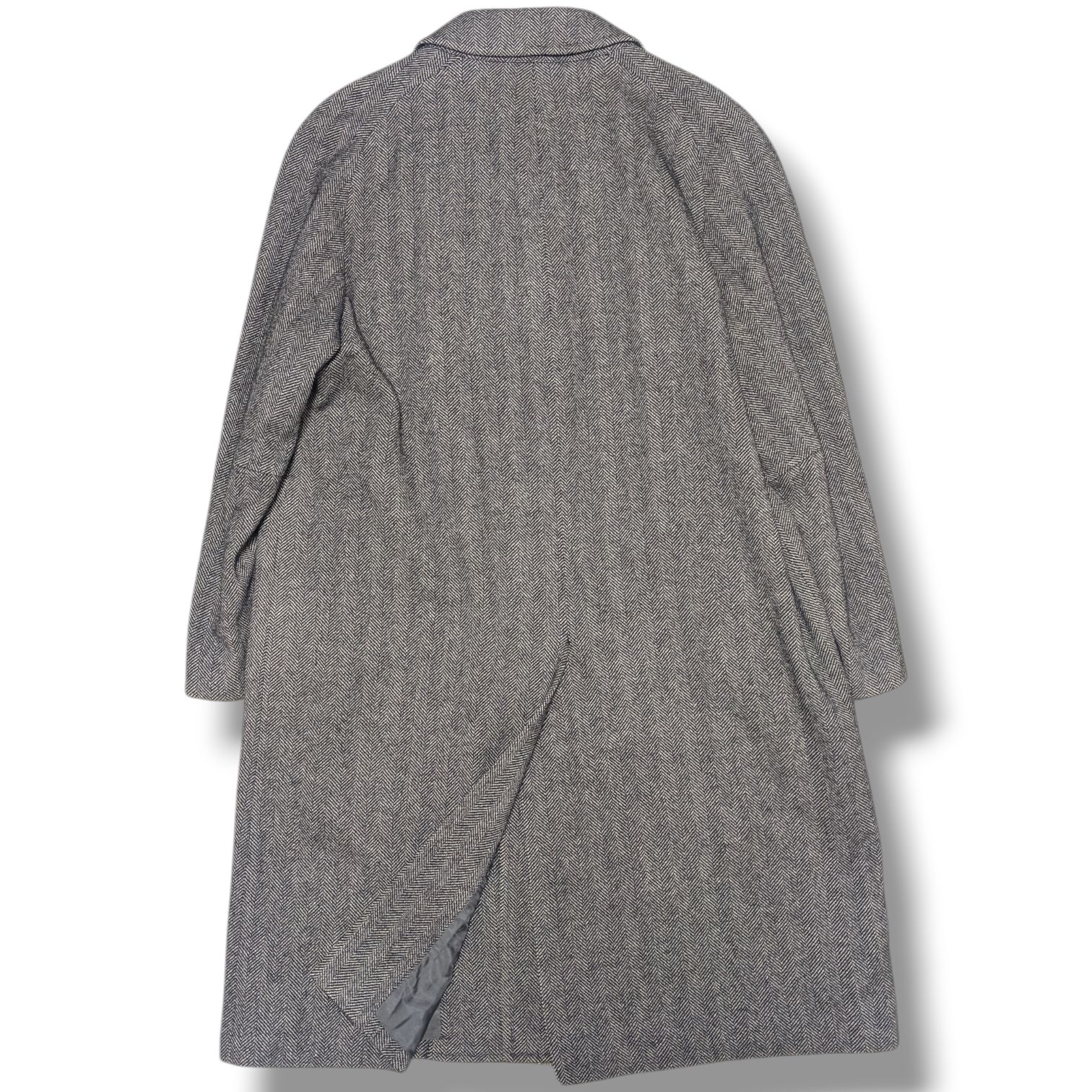 カシミヤ混/サイズL相当】DURBAN ダーバン ステンカラーコート