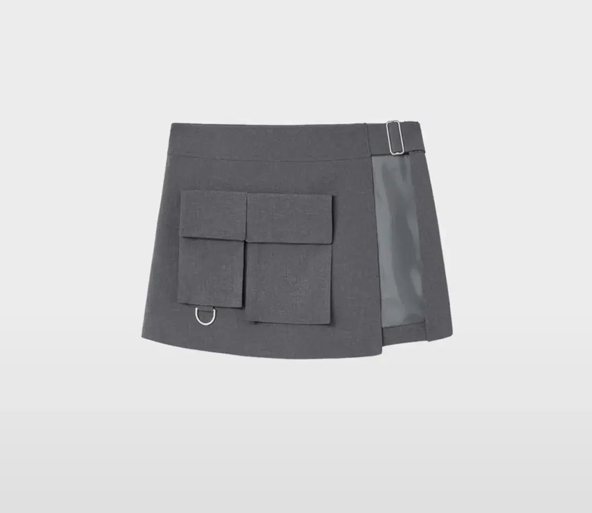 INSILENCE ウィメンズ レイヤード ベルト スカート