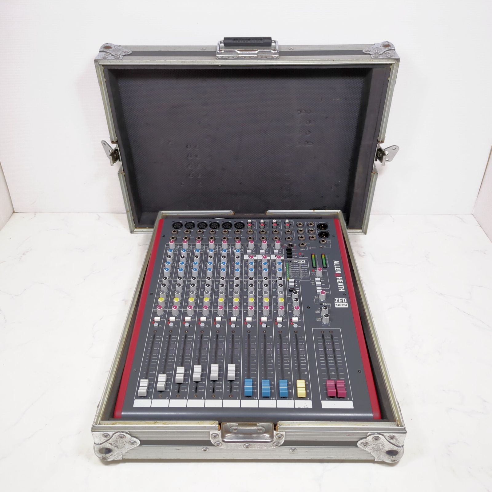 アレン-ヒース 12 ch アナログミキサー ZED-12 FX ハードケース付き