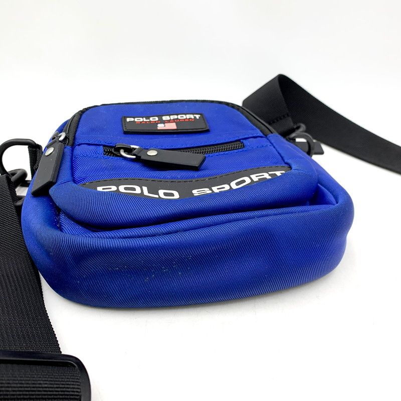 【現状渡し品】POLO SPORT ポロ スポーツ POLO RALPH LAUREN ポロ・ラルフローレン NYLON SHOULDER BAG  カバン ナイロン ショルダー バッグ 【188-250712-rk-16-izu】