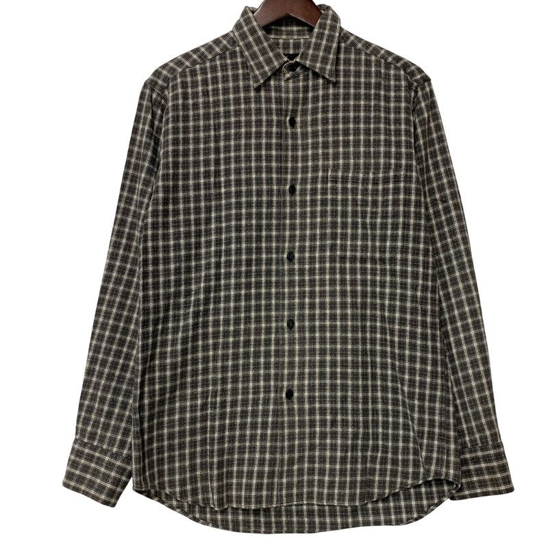 【中古品】 OLD AGNES B オールド アニエスベー 030033 LS CHECK SHIRT 長袖 チェック シャツ 【141-250716-rk-17-izu】