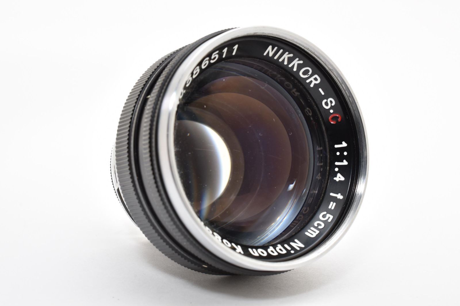 ☆ジャンク☆ NIKKOR S・C 5cm F1.4 ブラック 黒鏡胴 Sマウント NIPPON