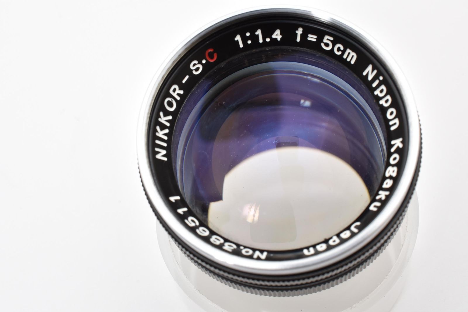 Nippon Kogaku NIKKOR-S・C 5cm F1.4 Sマウント Nippon Kogaku NIKKOR-S・C 5cm f1.4(L39) - 三葉堂寫眞機店オンライン