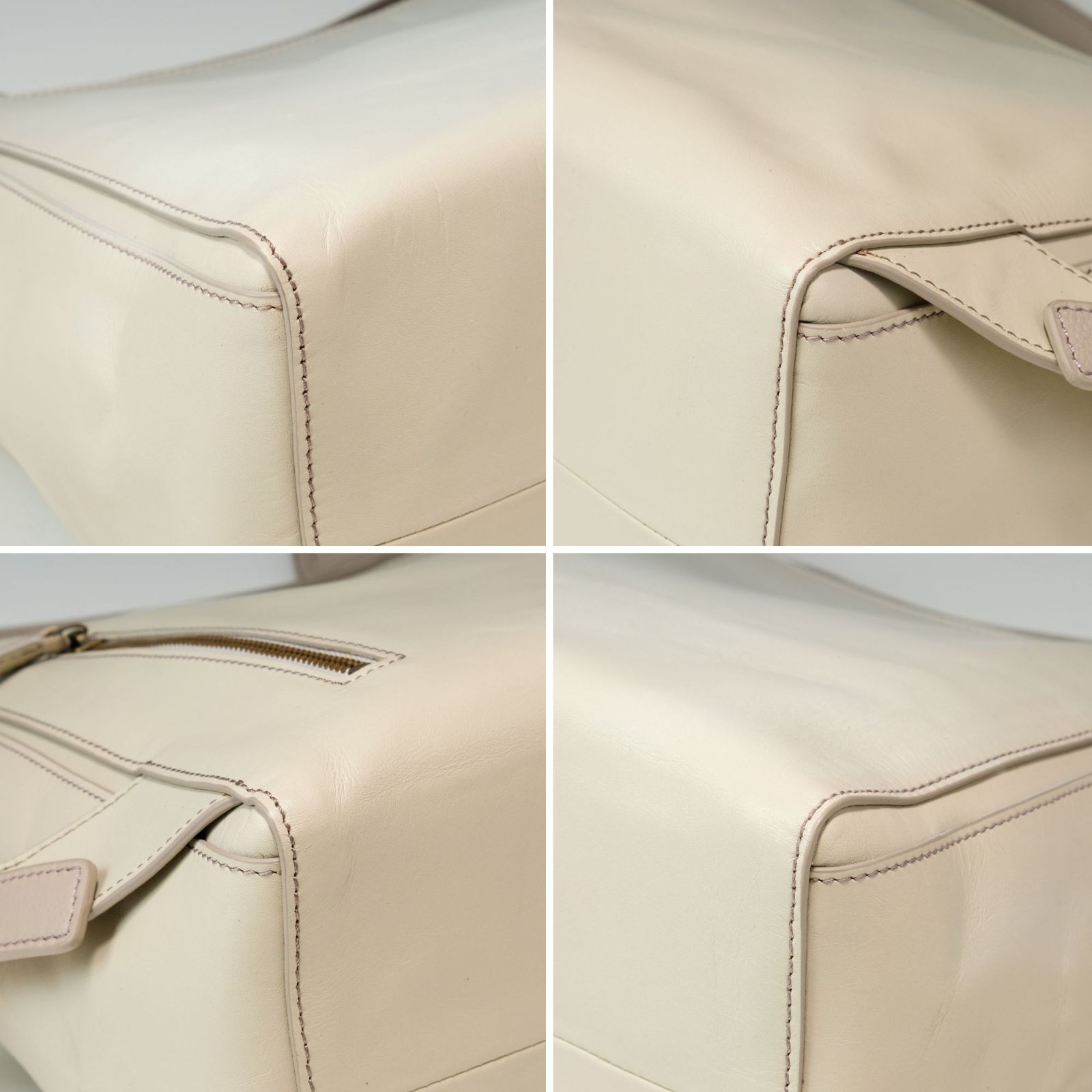 MOTHERHOUSE マザーハウス ヨゾラ 2WAY ベージュ アイボリー レザー