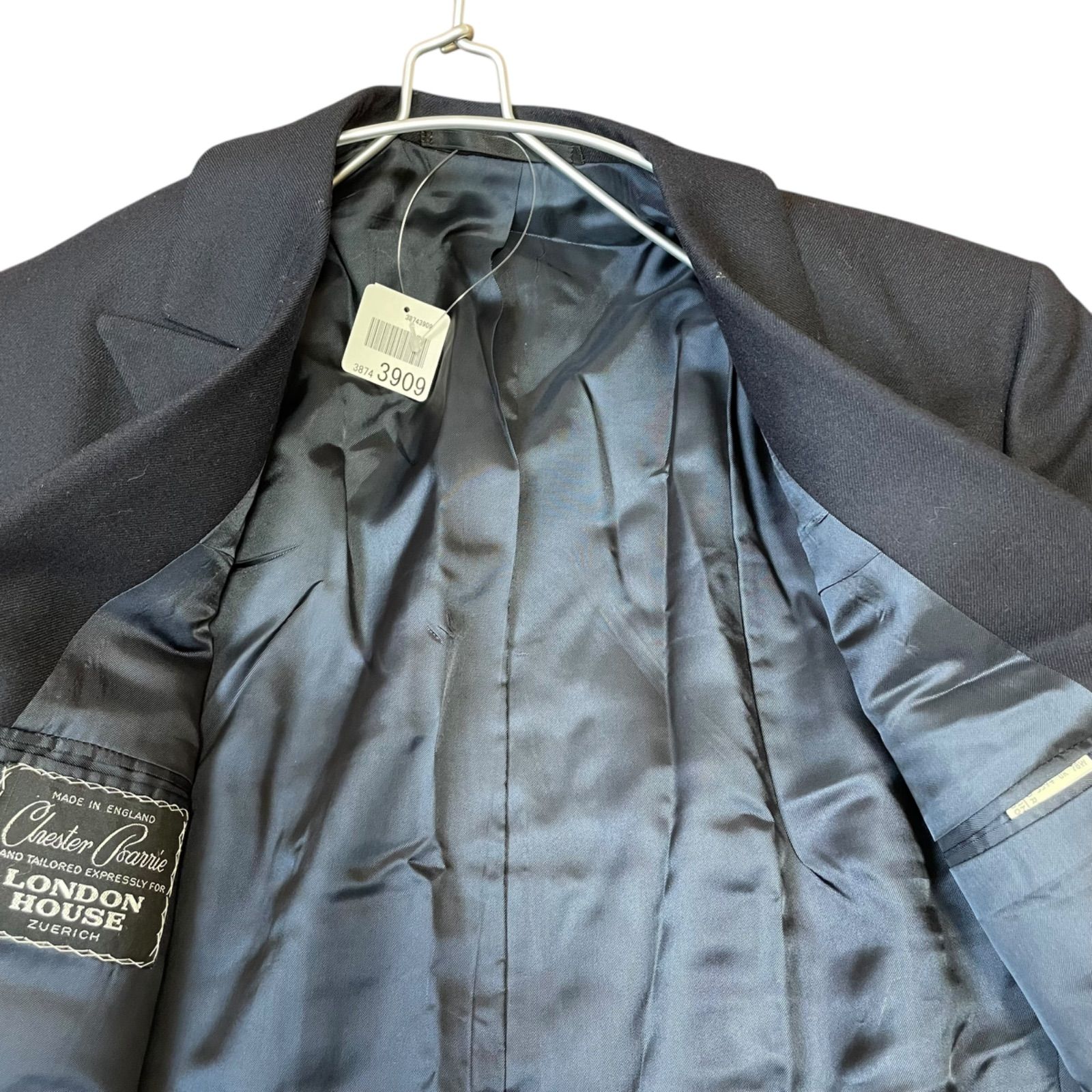 ZM1644【美品】Chester Barrie チェスターバリー ダブルブレスト 