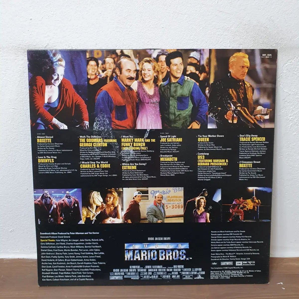 スーパーマリオ ブラザーズ OST サウンドトラック LP 1993