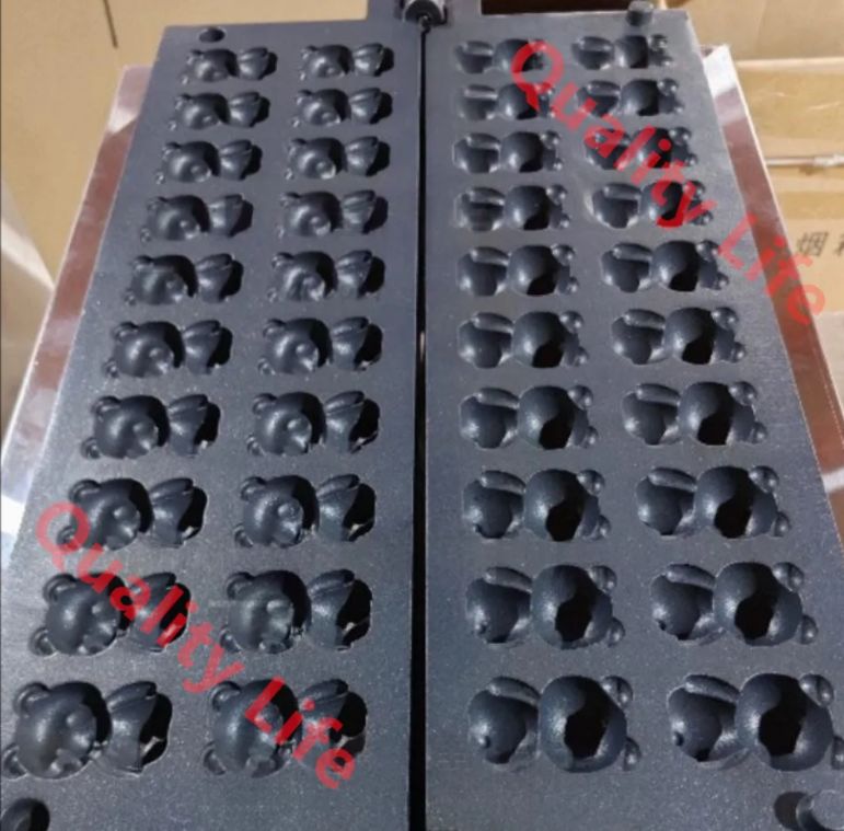 パンダのベビーカステラ パンダ焼き機 20穴 万能焼ガスLPガス式/業務用