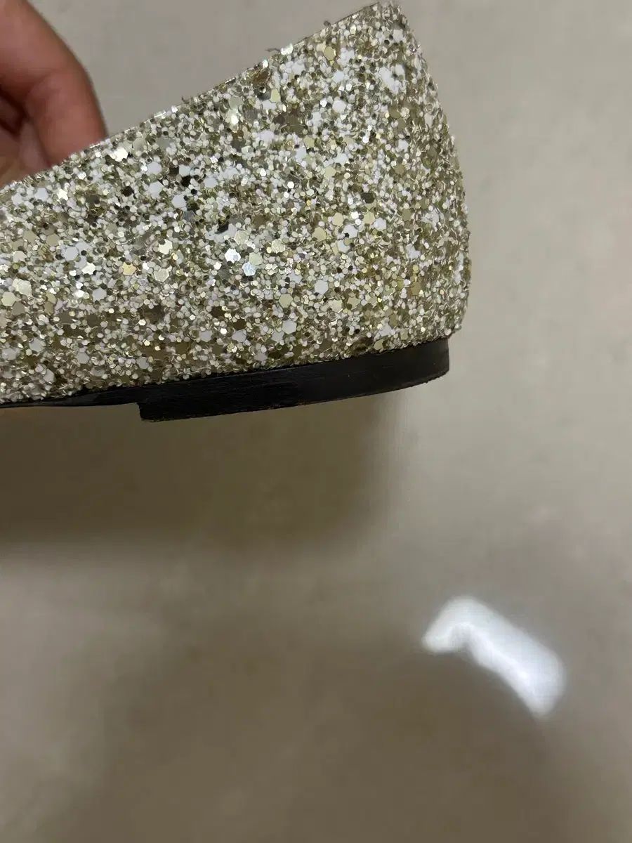 ジミーチュウ グリッター ブライダルシューズ 36 5