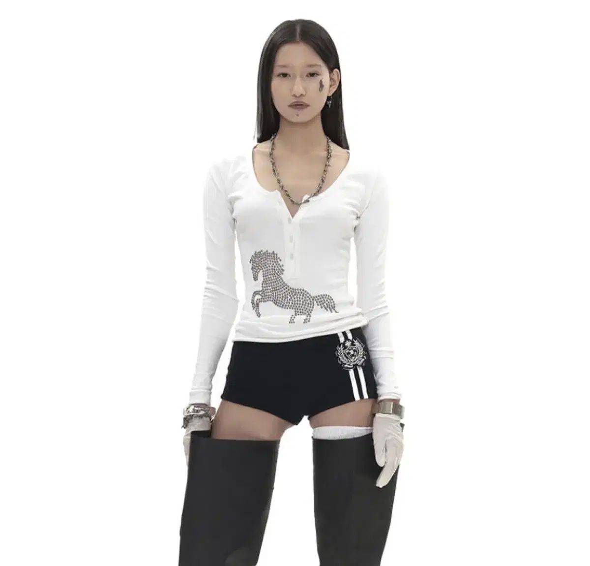 604 service stu ヘンリーTシャツ