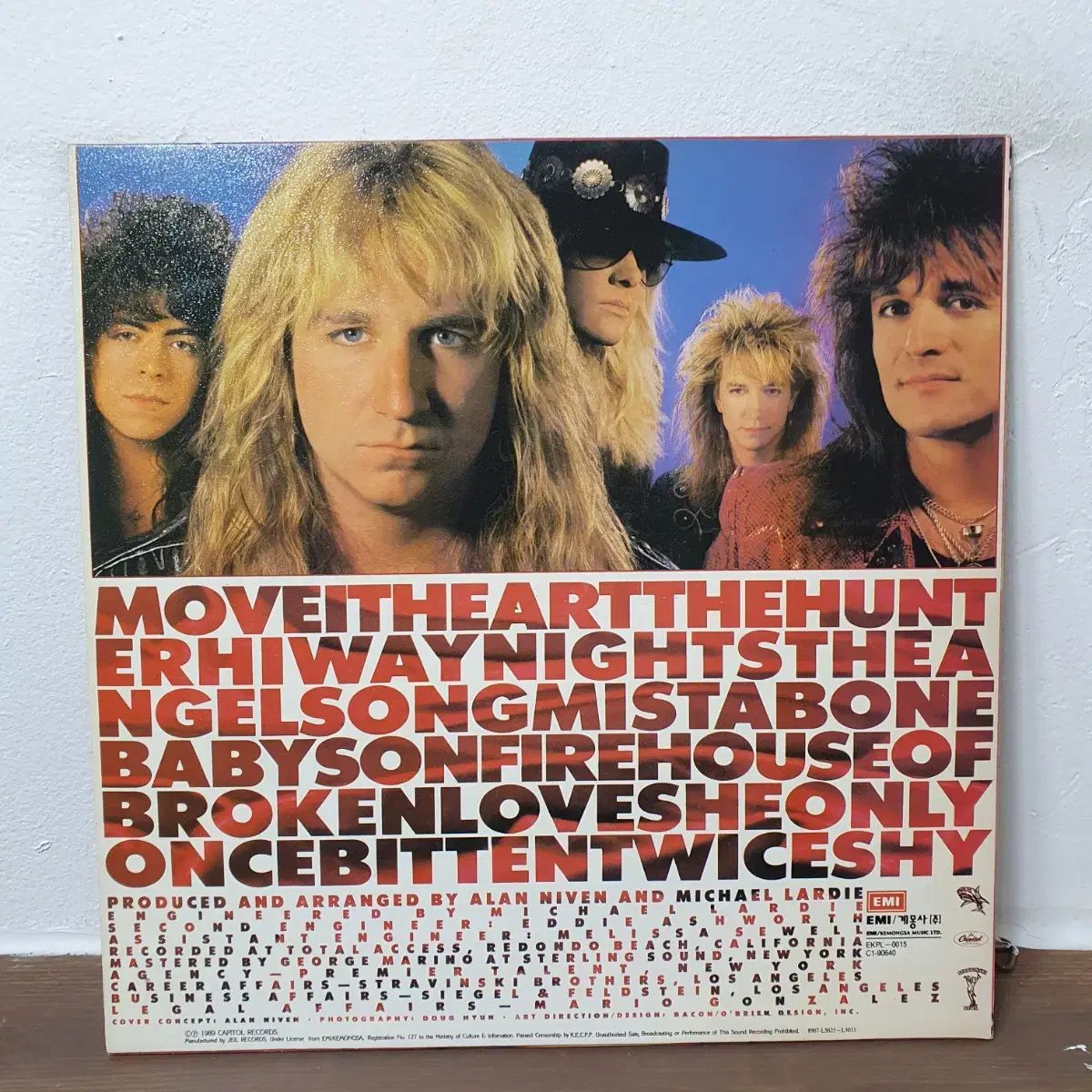 グレートホワイト LP 1989 ライセンス