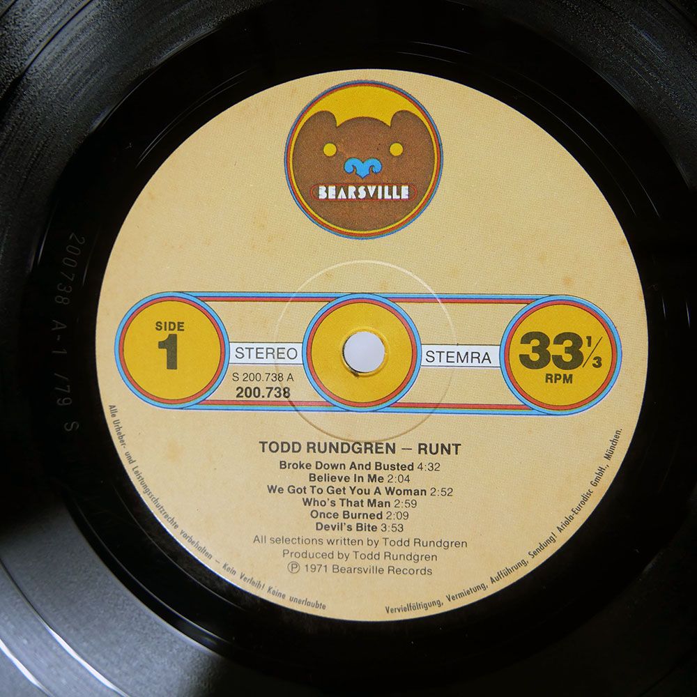 洋楽 Todd Rundgren The Complete Bearsville Al 洋楽 Todd Rundgren