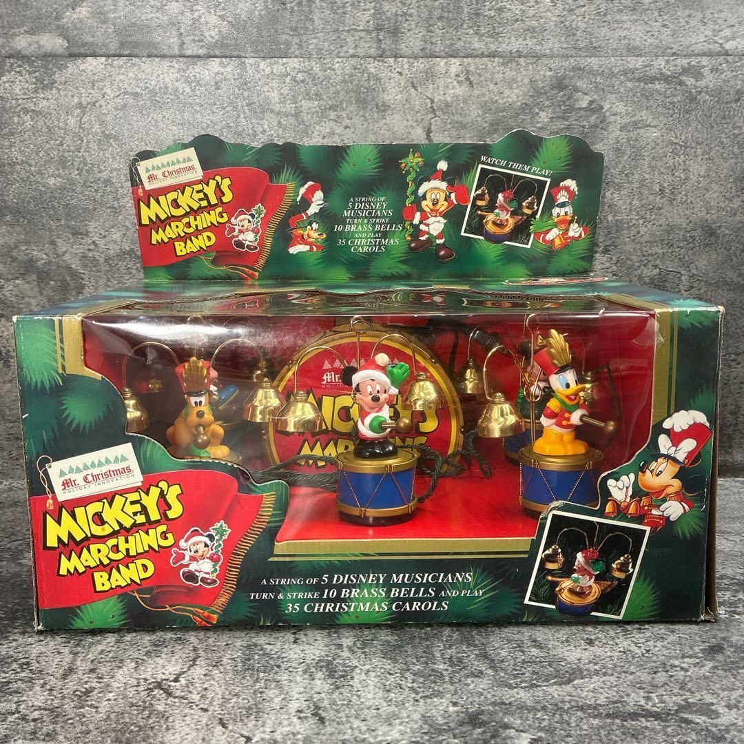 ミスタークリスマス Mickey's Marching Band 希少 ミスタークリスマス ミッキー オルゴール クリスマス 希少 廃盤
