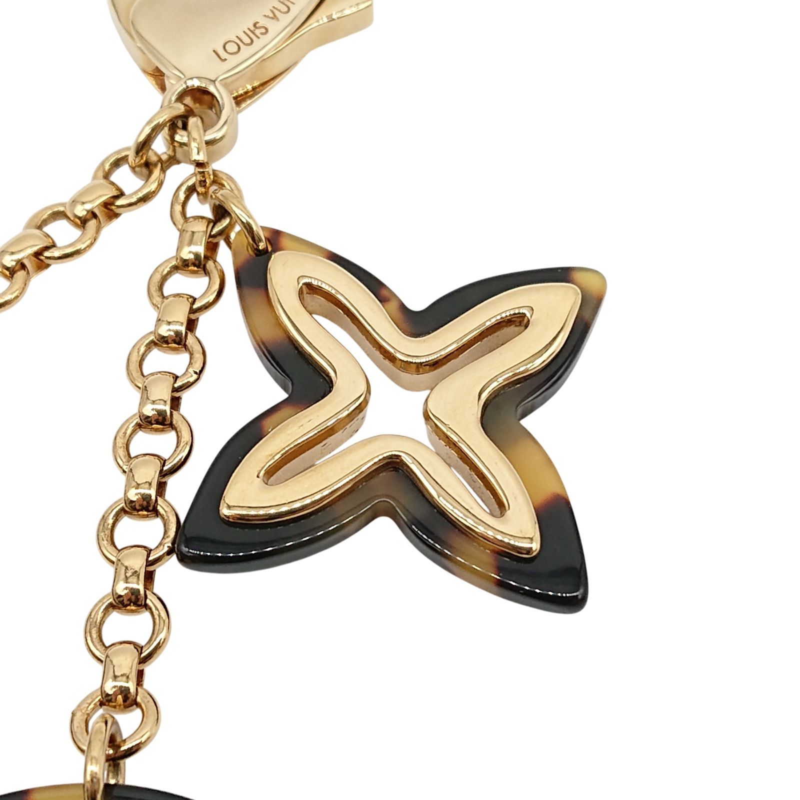 美品】LOUIS VUITTON ルイヴィトン チャーム キーホルダー ビジュー