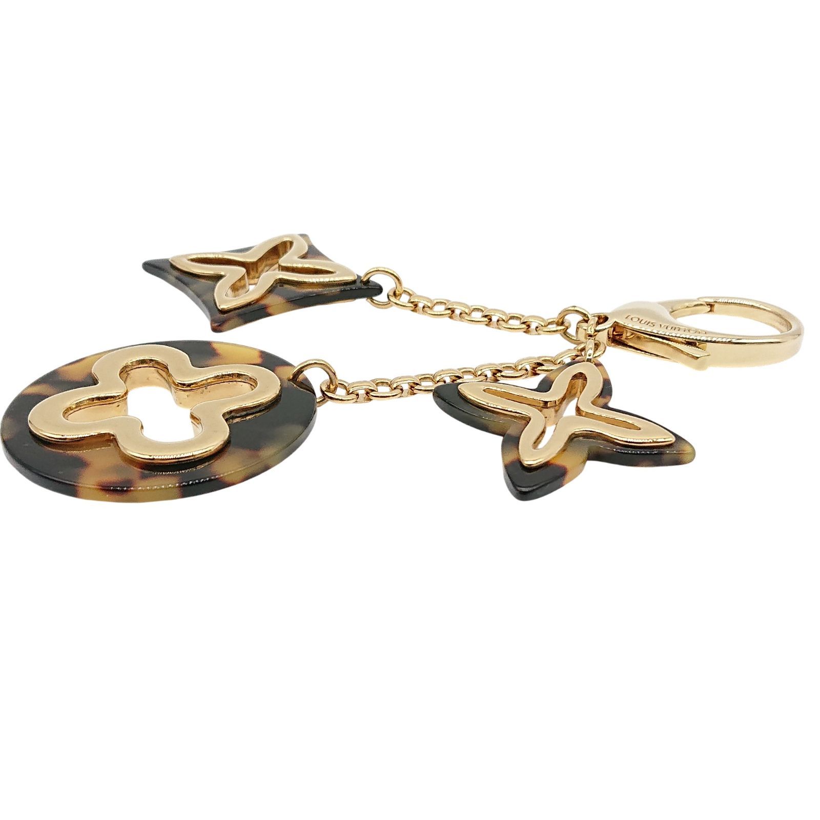 美品】LOUIS VUITTON ルイヴィトン チャーム キーホルダー ビジュー