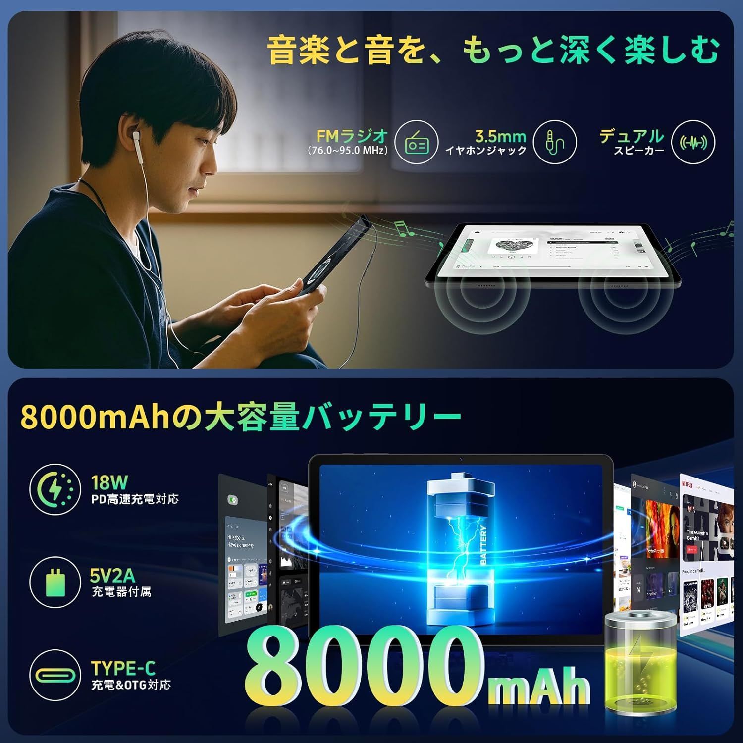 Rebecco K 90 Android 16 タブレットPC 12インチ アンドロイド タブレット wi fiモデル 2 IPS大画面 Widevine L 1 Netflix 品