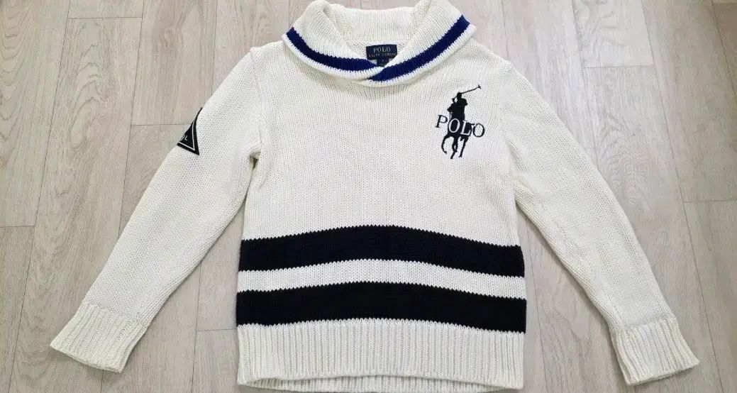 ポロラルフローレン キッズ ビックポニー カラ ニット 7 サイズ