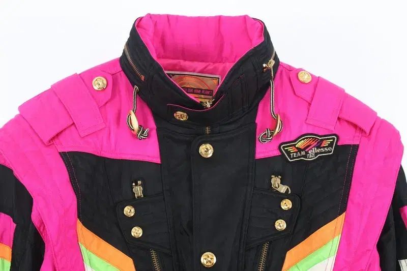 ellesse WOMEN - M SET スキー ジャケット ジャンプ スーツ