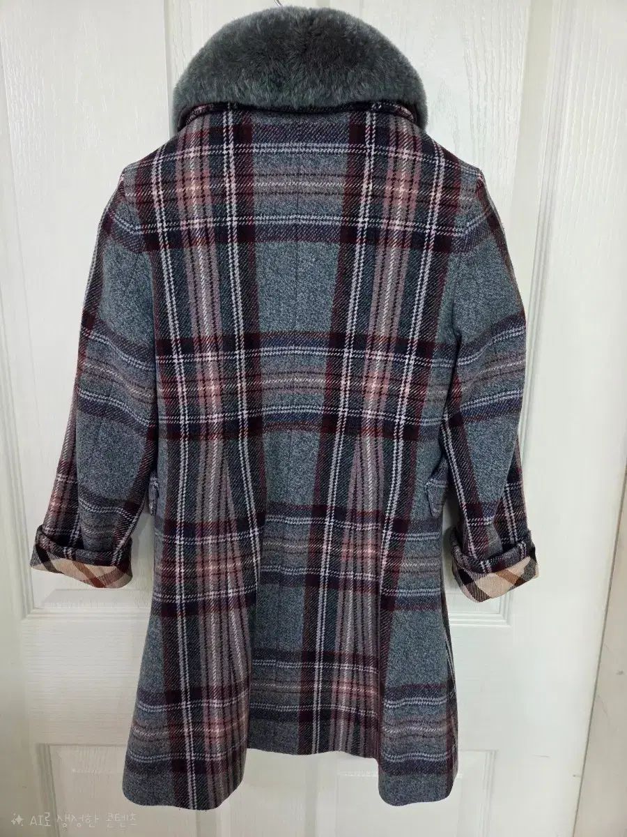 ダックスキッズㅡウールロングコート 140号