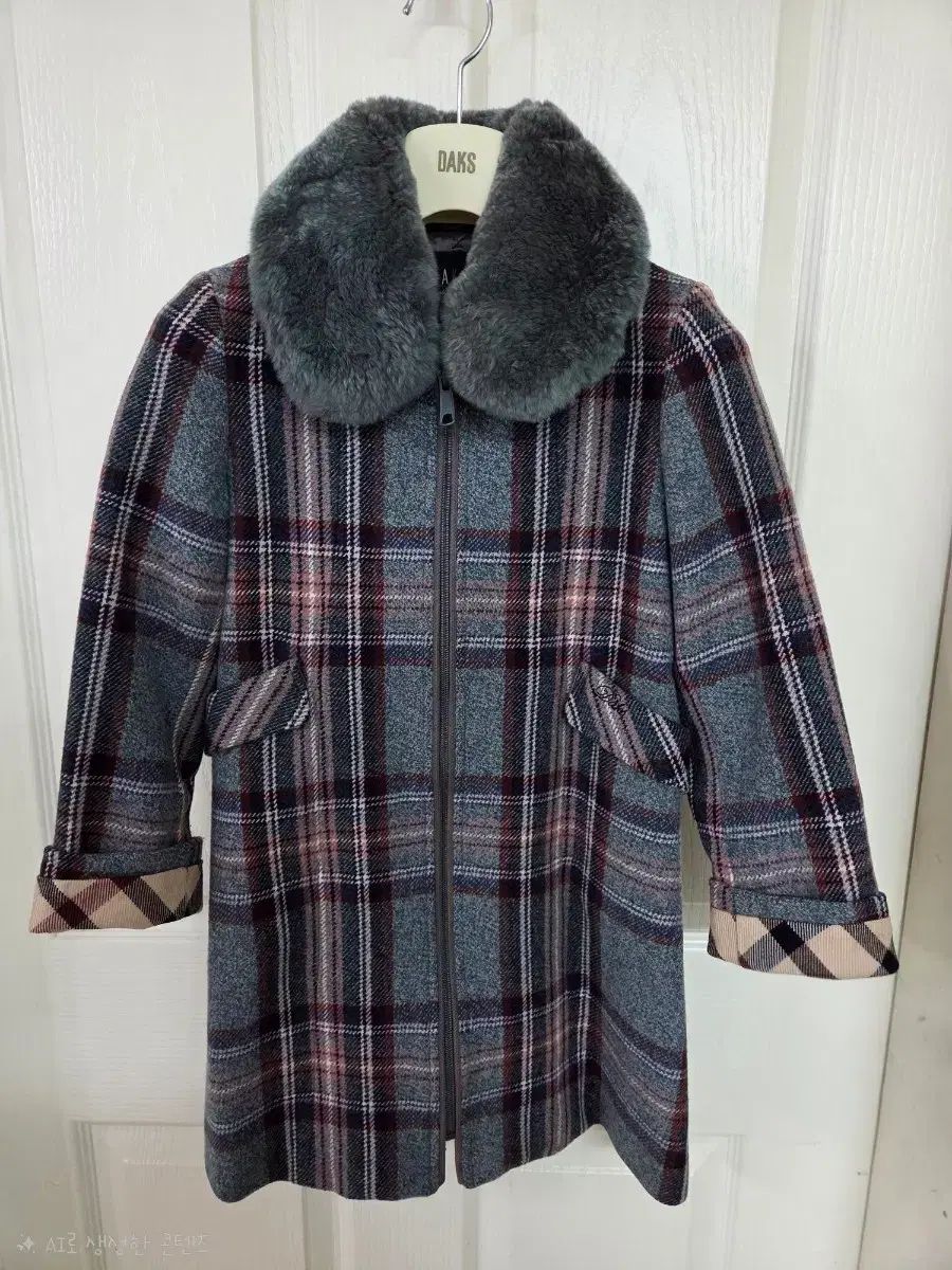 ダックスキッズㅡウールロングコート 140号