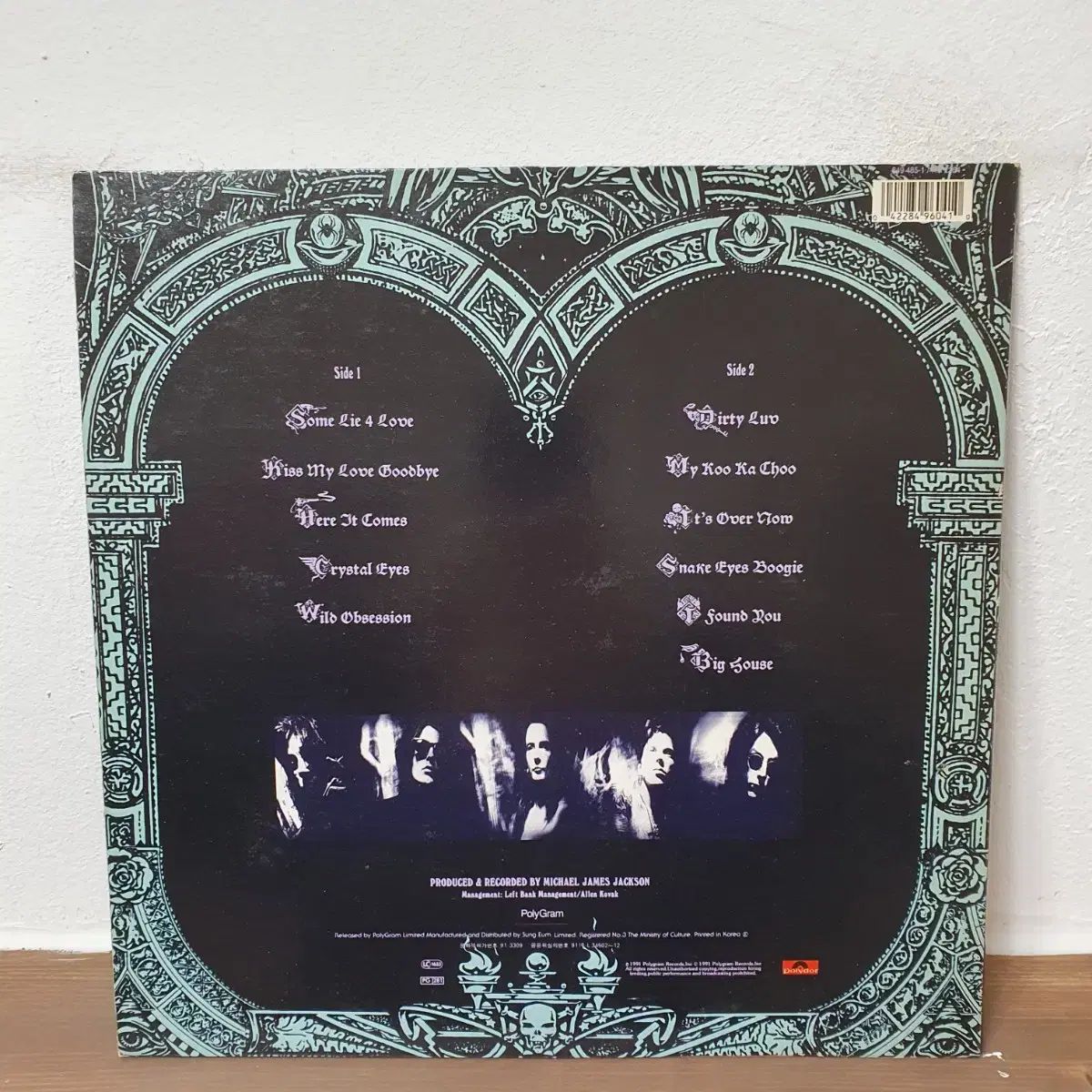 L A GUNS LP 1991 ヴォーカル