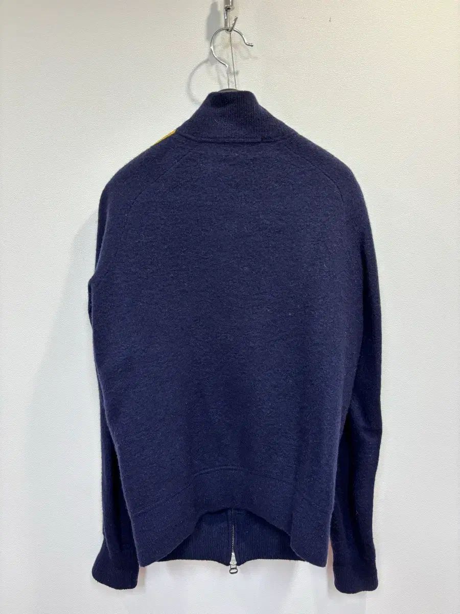 ポロ ラルフローレン ラムウール ジップアップ カーディガン M