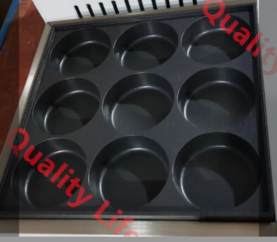 今川焼機 9穴 大判焼器 大判焼き 大判焼機 回転焼き 単相 100V 厨房