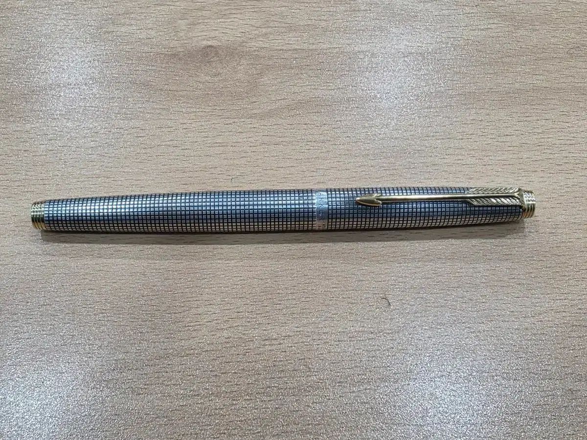 パーカー75 万年筆 後期型 14 K F촉