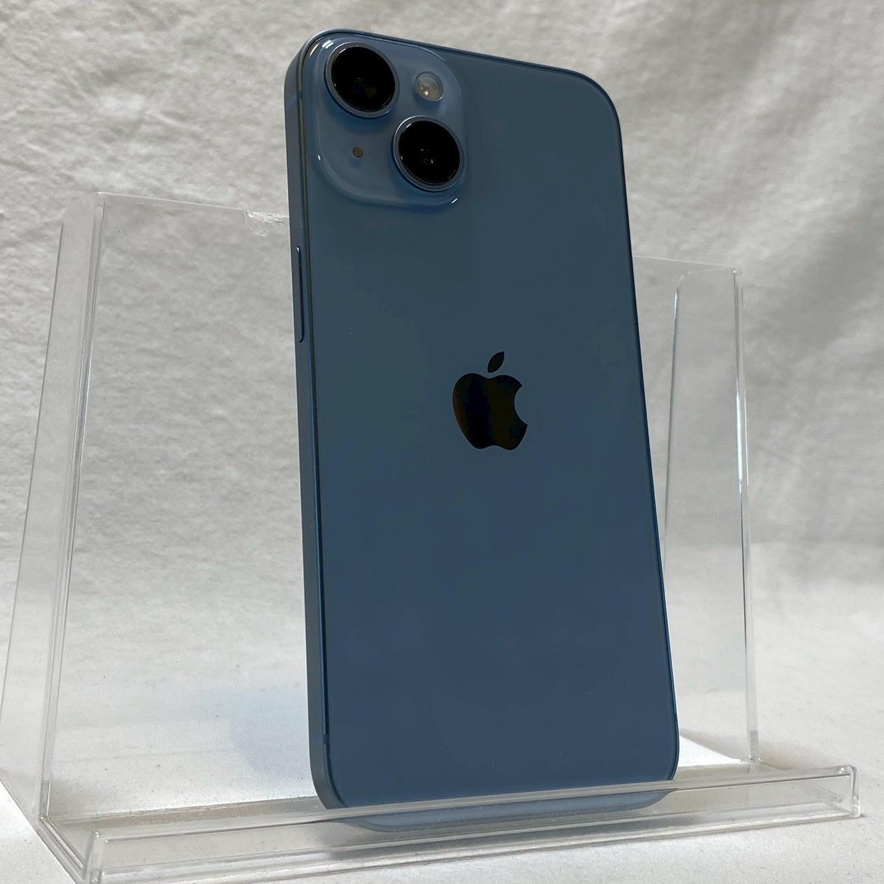 【メルカリ最安値】iPhone14 128GB 本体 ブルー 美品 iPhone/14/128GB/ブルー/MPVJ3J/A/SIMフリー/バッテリー79%/箱付属品