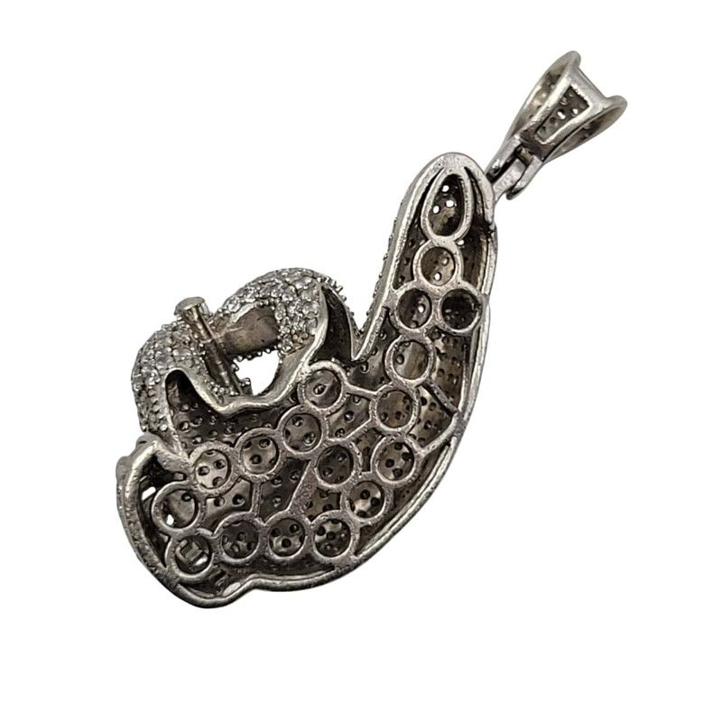 中古品】AVALANCHE アヴァランチ HAND DESIGN ZIRCONIA PENDANT TOP
