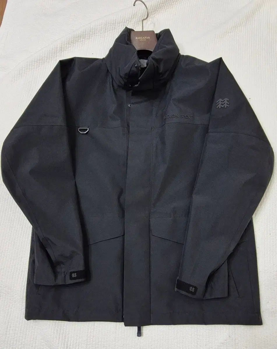 コーロンスポーツ ブラック WIND AND WISH 3 L ゴアテックス ジャケット