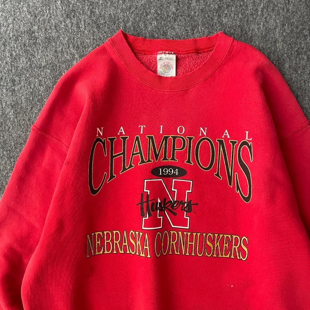 USA製 90s FRUIT OF THE LOOM スウェット フェード ボロ - メルカリ