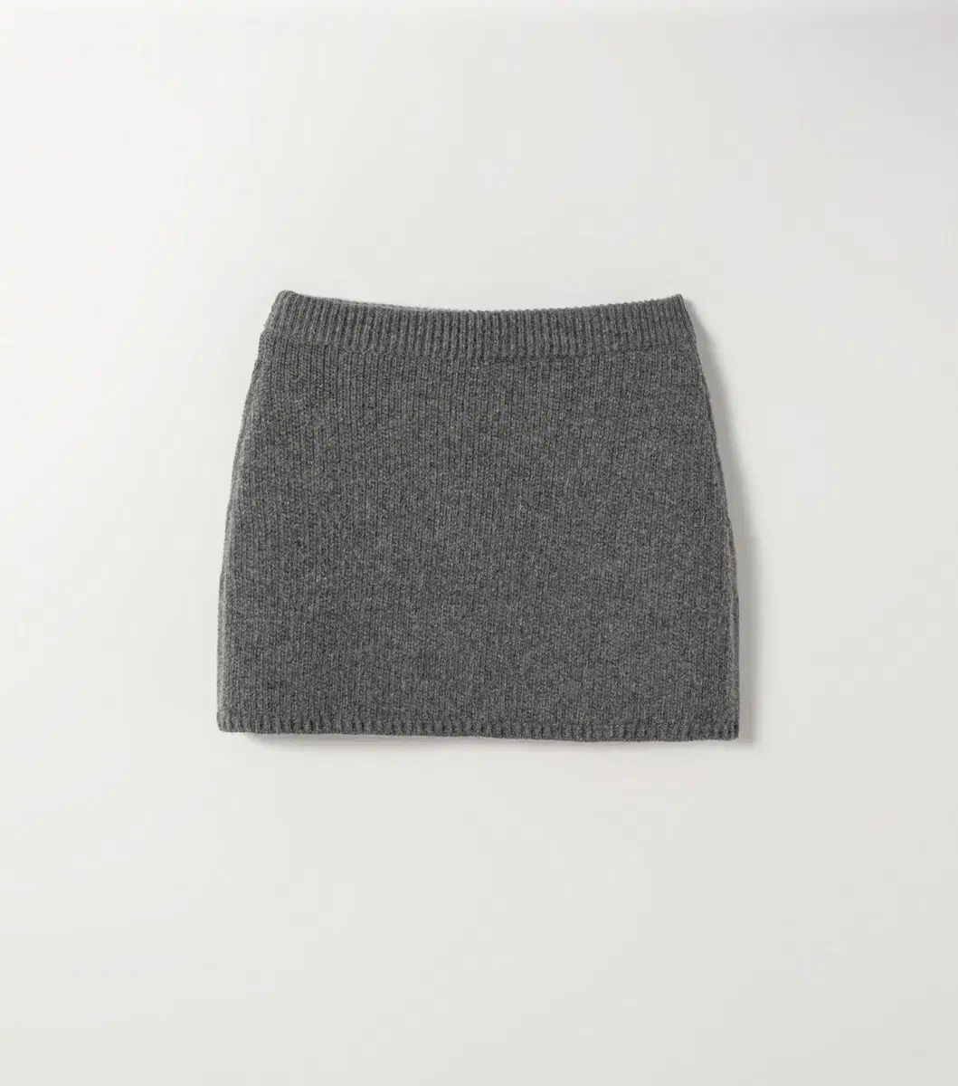 르베인 メリノ ウール ミニスカート グレー M