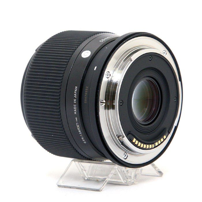 シグマ SIGMA 56 F 1 4 DC DN CONTEMPORARY キヤノンRF APS C用